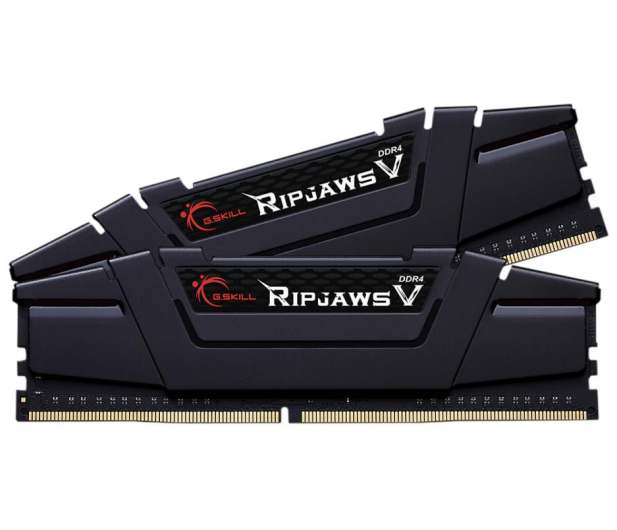 G.SKILL DDR4 32GB (2x16GB) RipjawsV 3200MHz CL16 rev2 XMP2 Black F4-3200C16D-32GVK - 266765 - zdjęcie 3